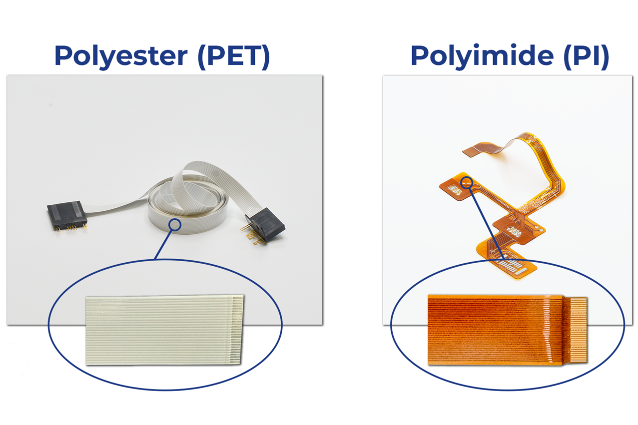 Material Matters: Comparing Polyimide, PET, and Other Flex PCB Materials and Their Thicknesses