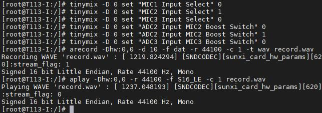Record and playback using headset microphone
