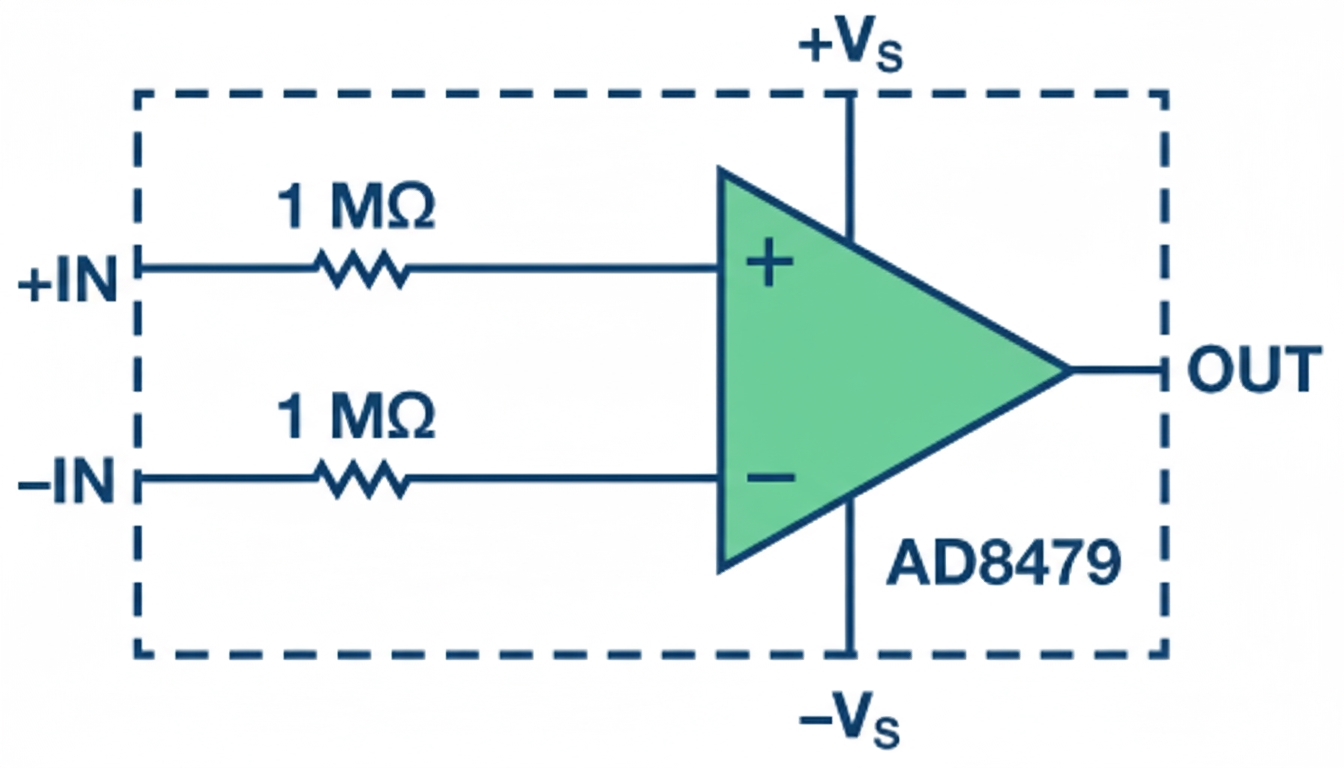 AD8479 input protection