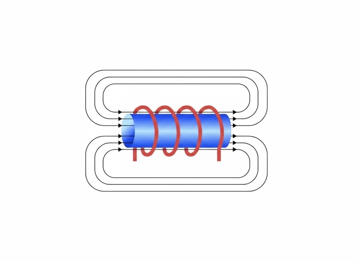 inductor with magnetic core
