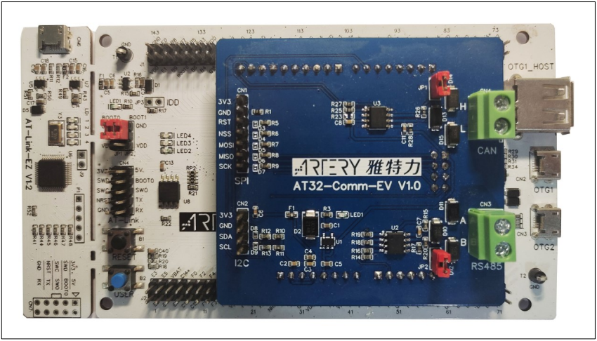AT-START结合AT32-Comm-EV使用