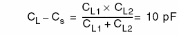 CL1 and CL2 calculation example