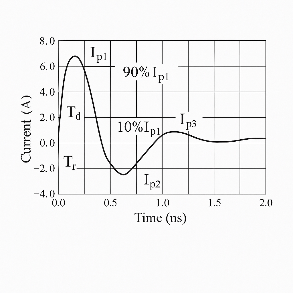 CDM discharge waveform