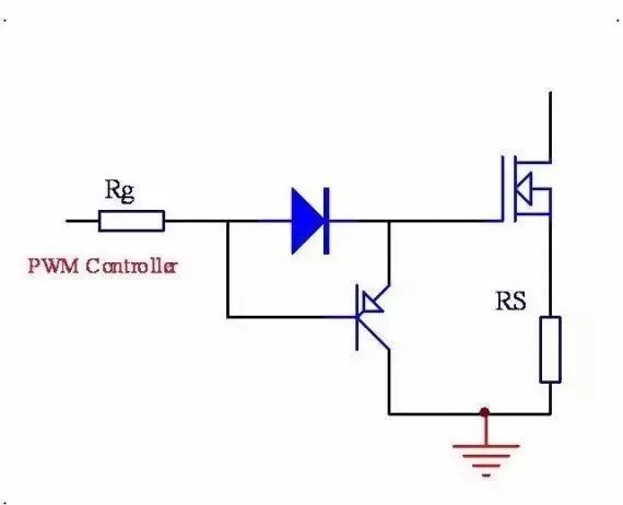 PNP accelerated turn-off circuit