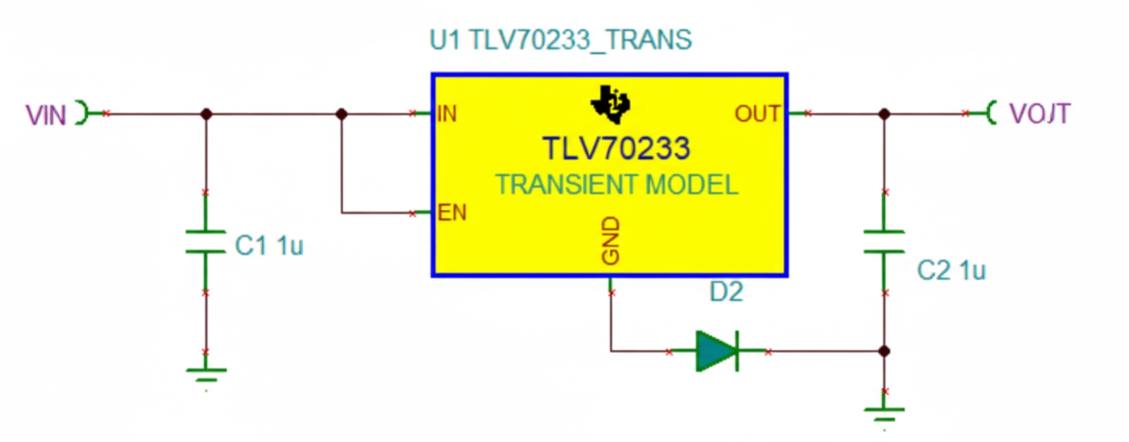 PNP LDO schematic