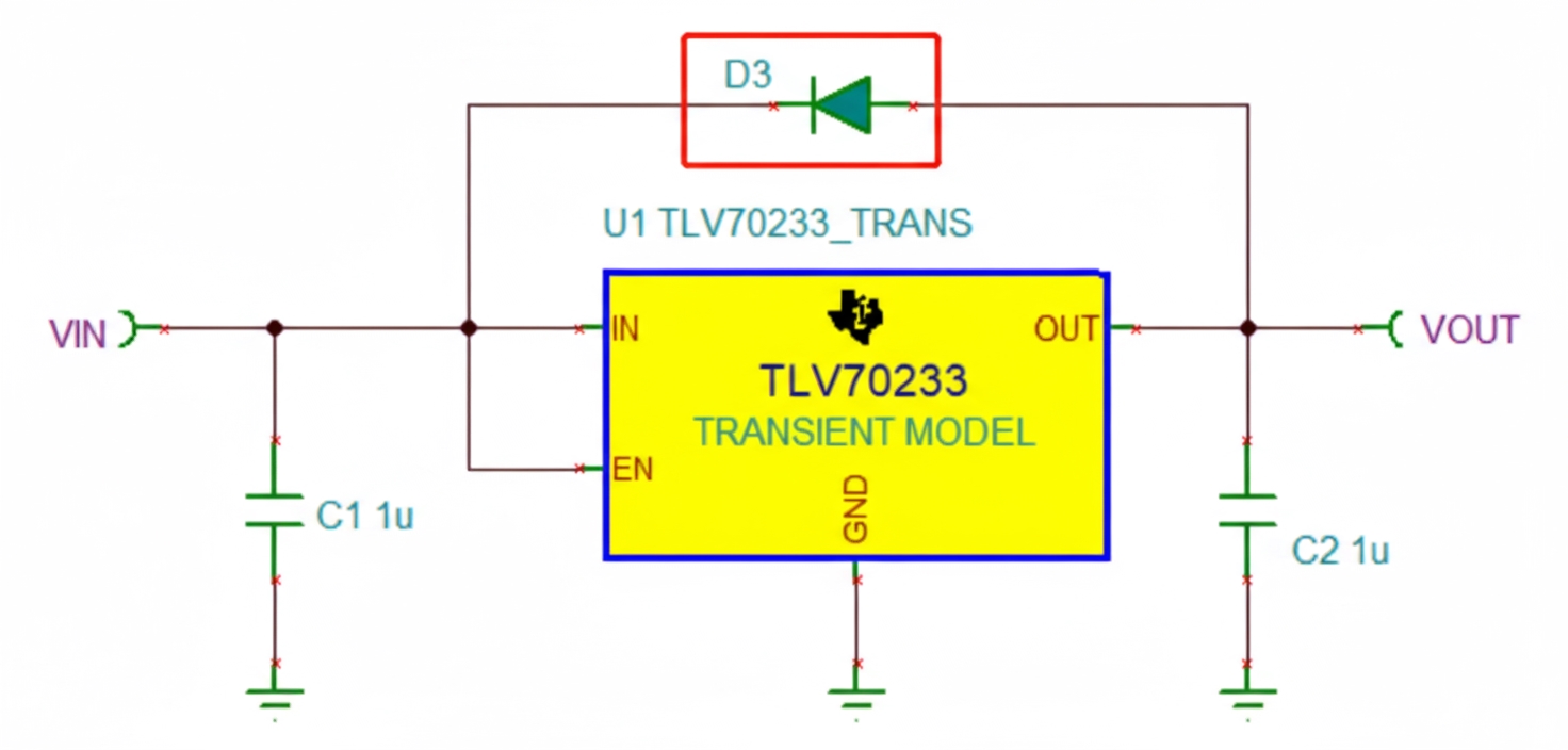 input-output clamp schematic