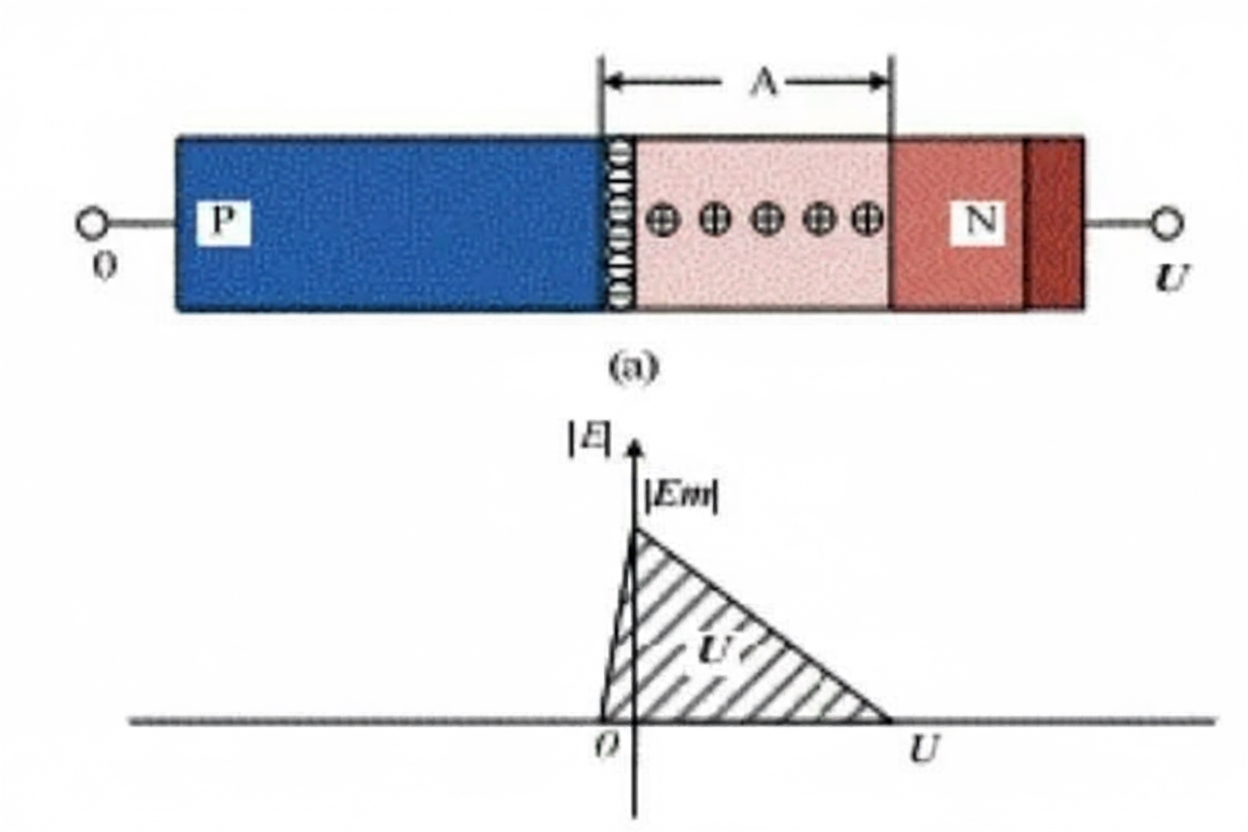 N-drift space charge distribution diagram
