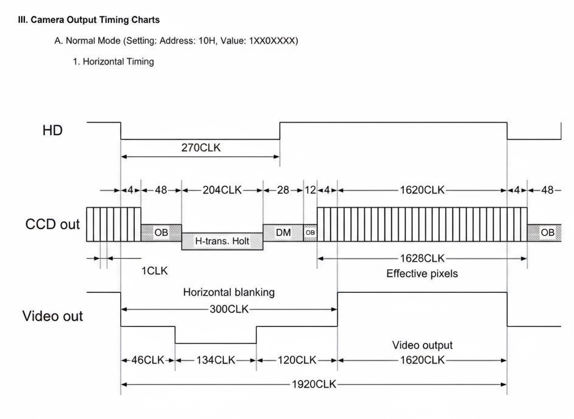 Horizontal Timing