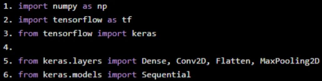 Import modules example