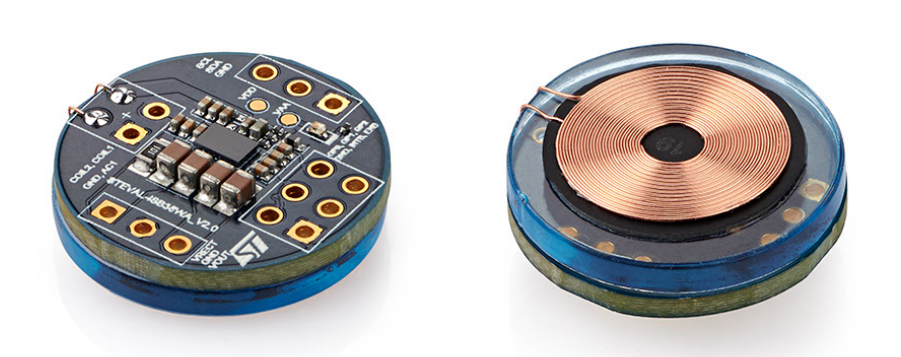 STDES-WLC38WA wearable receiver board based on STWLC38