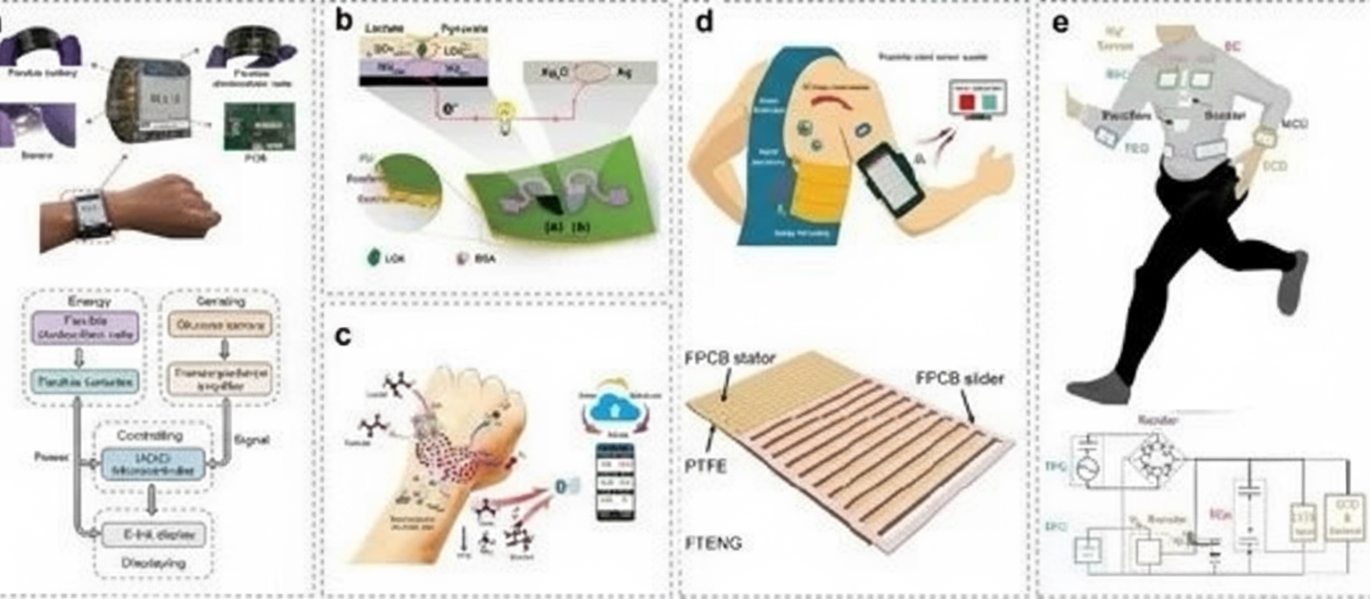 Self-powered sensor example
