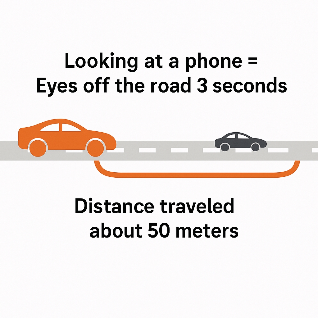 Car HUD projection on windshield