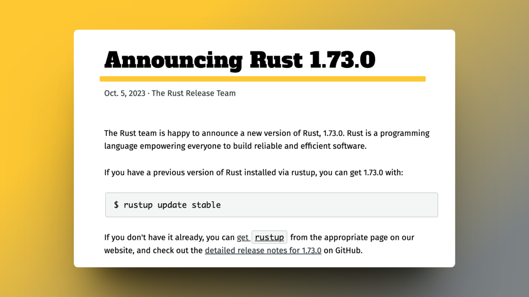 Why Rust Is So Popular