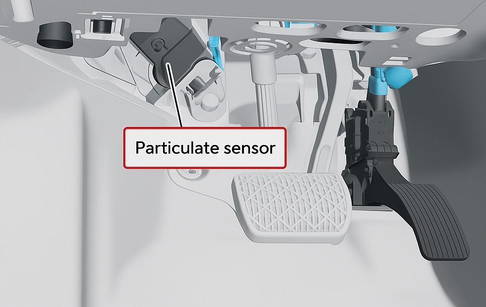 Mercedes E260L Air Quality Sensor Failure Diagnosed