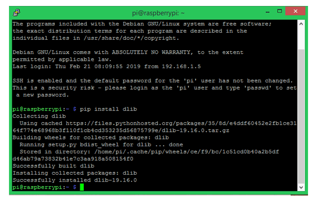Face Recognition on Raspberry Pi Using OpenCV