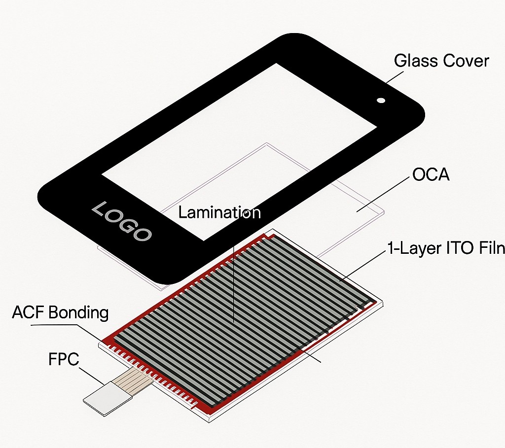 Capacitive Touchscreen Design Principles and Circuit Layout