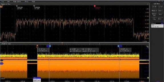 Power supply current 22 mA with dropped amplifier output