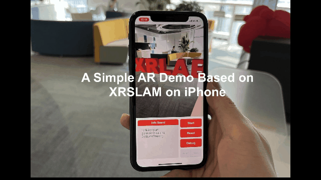 Mobile AR demo playback (2x speed)