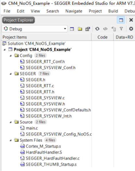 SystemView project files