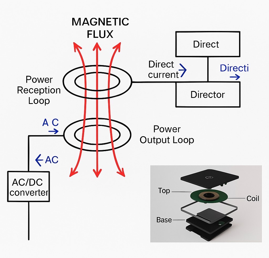 Wireless charging block diagram