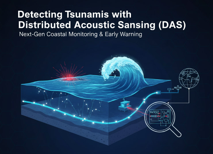 Detecting Tsunamis with Distributed Acoustic Sensing (DAS)