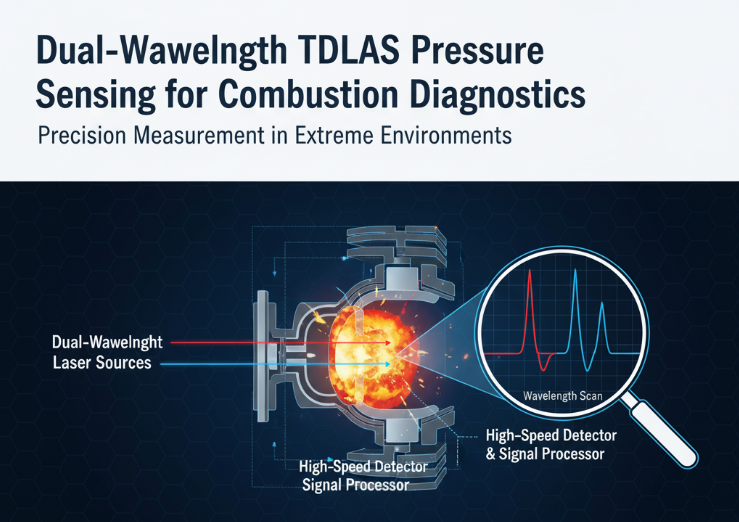 Dual-Wavelength TDLAS Pressure Sensing for Combustion Diagnostics