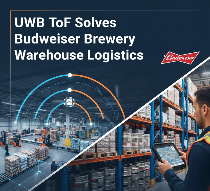 UWB ToF Solves Budweiser Brewery Warehouse Logistics
