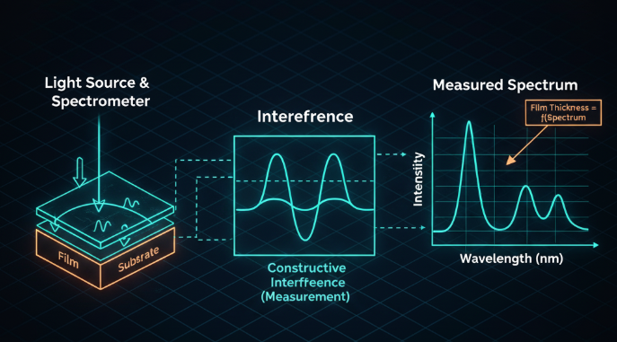 How Is Film Thickness Measured in Chip Fabrication?