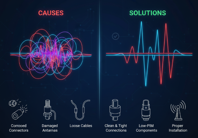What Causes Passive Intermodulation and How to Solve It