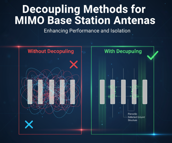 Decoupling Methods for MIMO Base Station Antennas