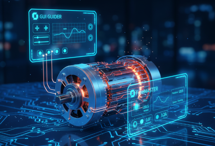 GUI Guider + FreeMASTER for Motor Control