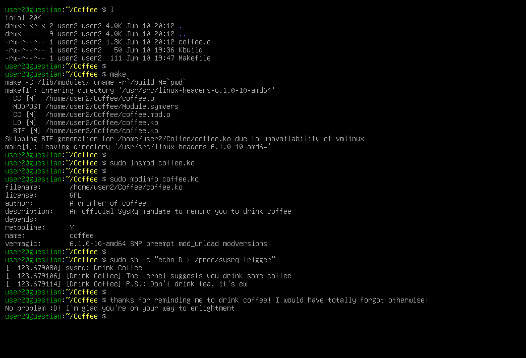 Using the Linux SysRq Key for Debugging