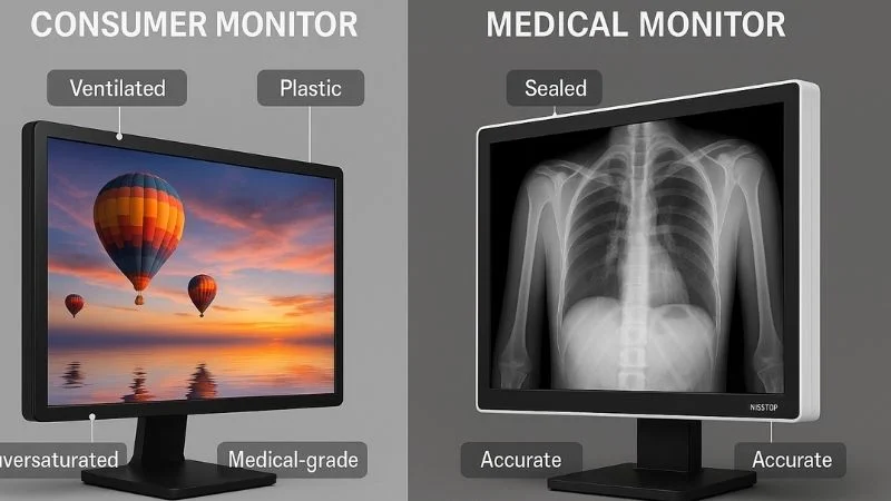 Medical Displays vs. Standard Monitors