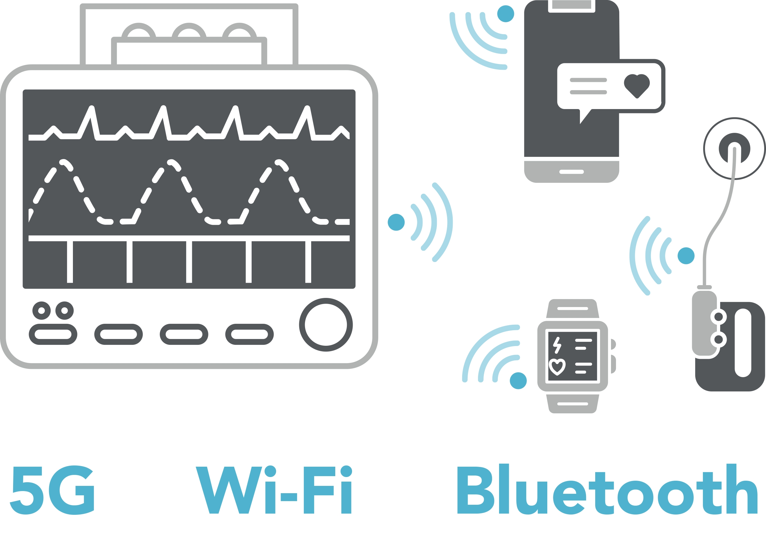 Wireless Technologies in Common Medical Electronics