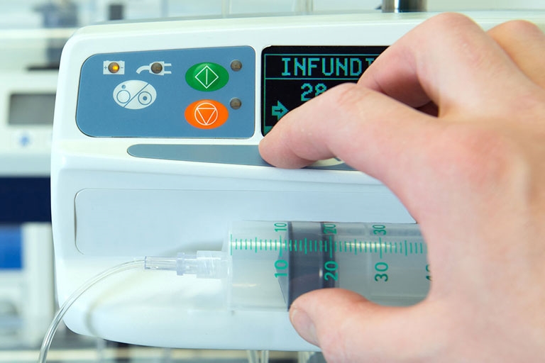 Infusion Pump Control System Using Shenlianhua MCU
