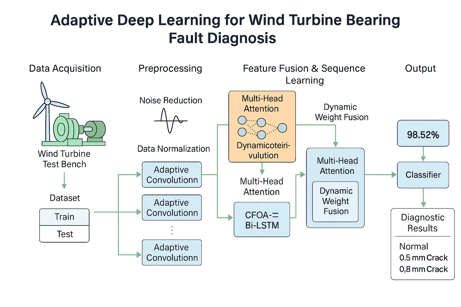 Five Key Methods for Bearing Fault Diagnosis