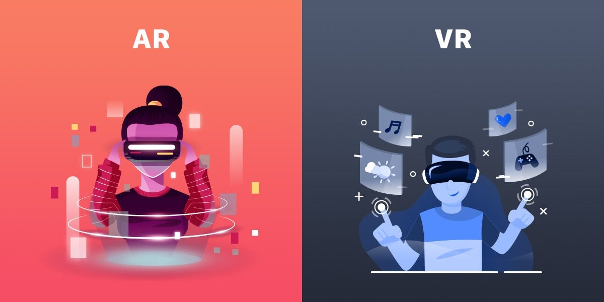 VR and AR: Definitions, Differences, and Connections
