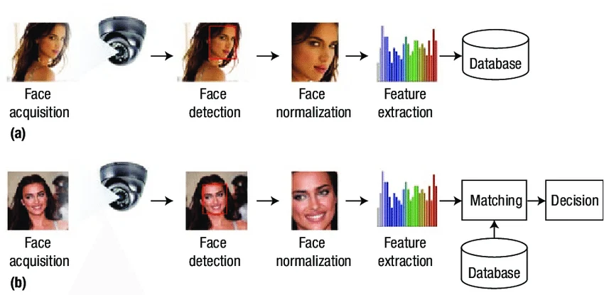 Major Face Recognition Methods