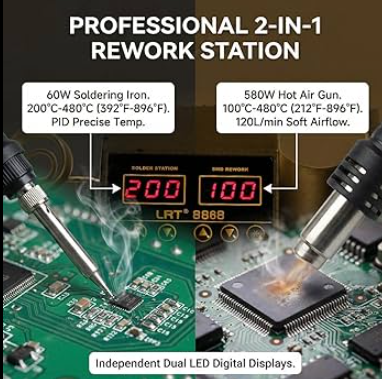 Boost Your PCB Repair Skills: Choosing the Right Rework Station for Your Needs