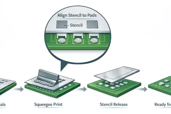 Fiducial Marks on PCB Stencils: Ensuring Precise Alignment for High Density Assembly