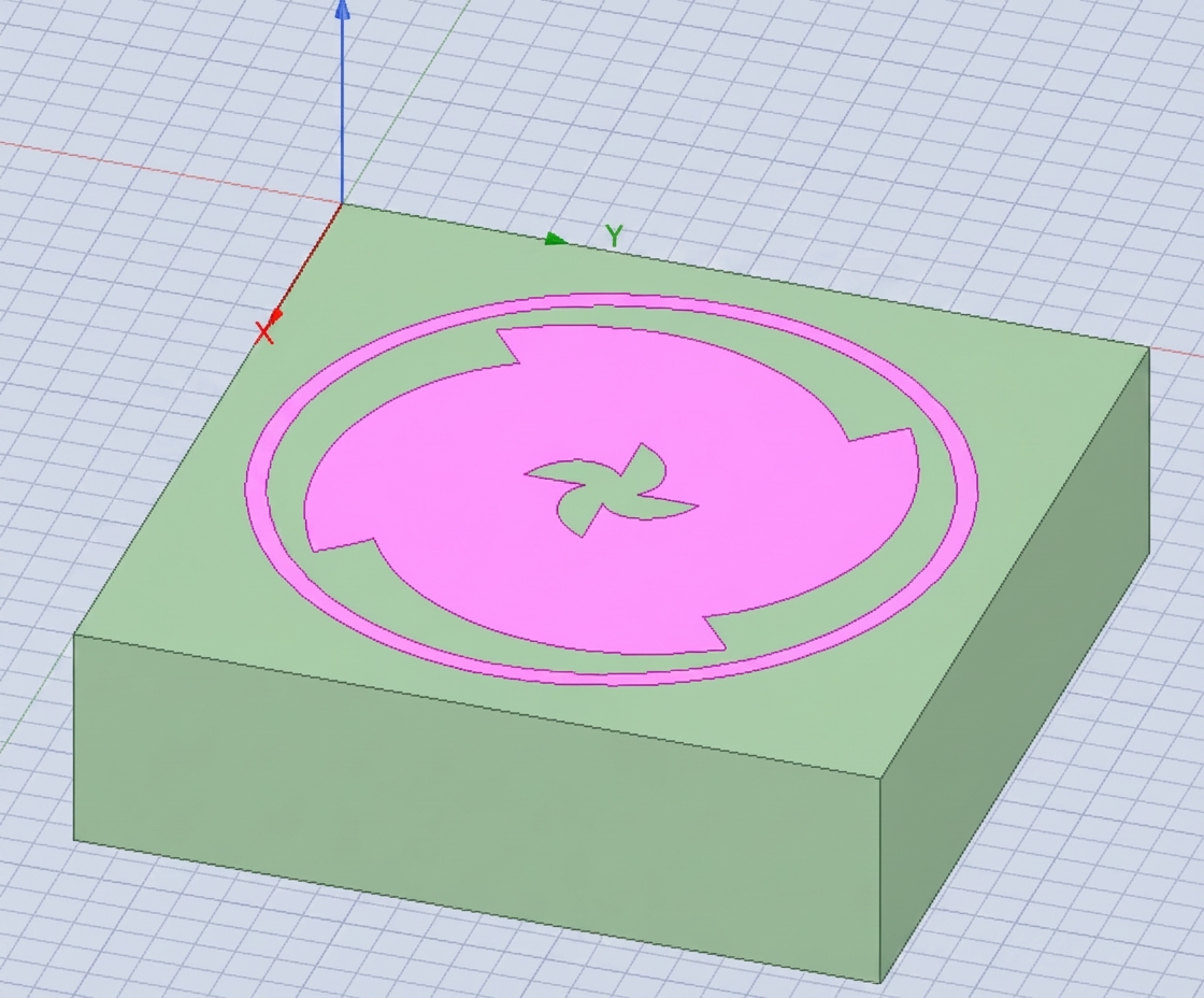 Planar Reflectarray Antenna Co-simulated with MATLAB and HFSS