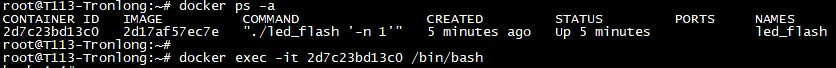Container operations