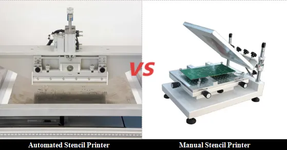 Automated vs. Manual Stencil Printing: Choosing the Right Approach for Your Production Volume