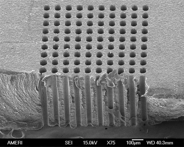 Laser Drilling Microvia