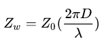 The near-field wave impedance of a current-loop antenna