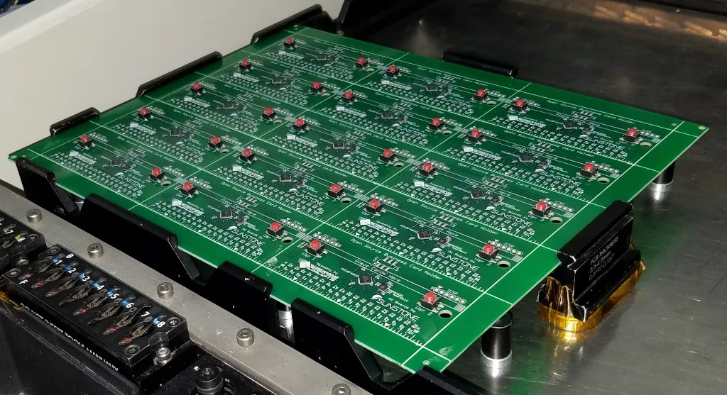 PCB Panel Before Depaneling