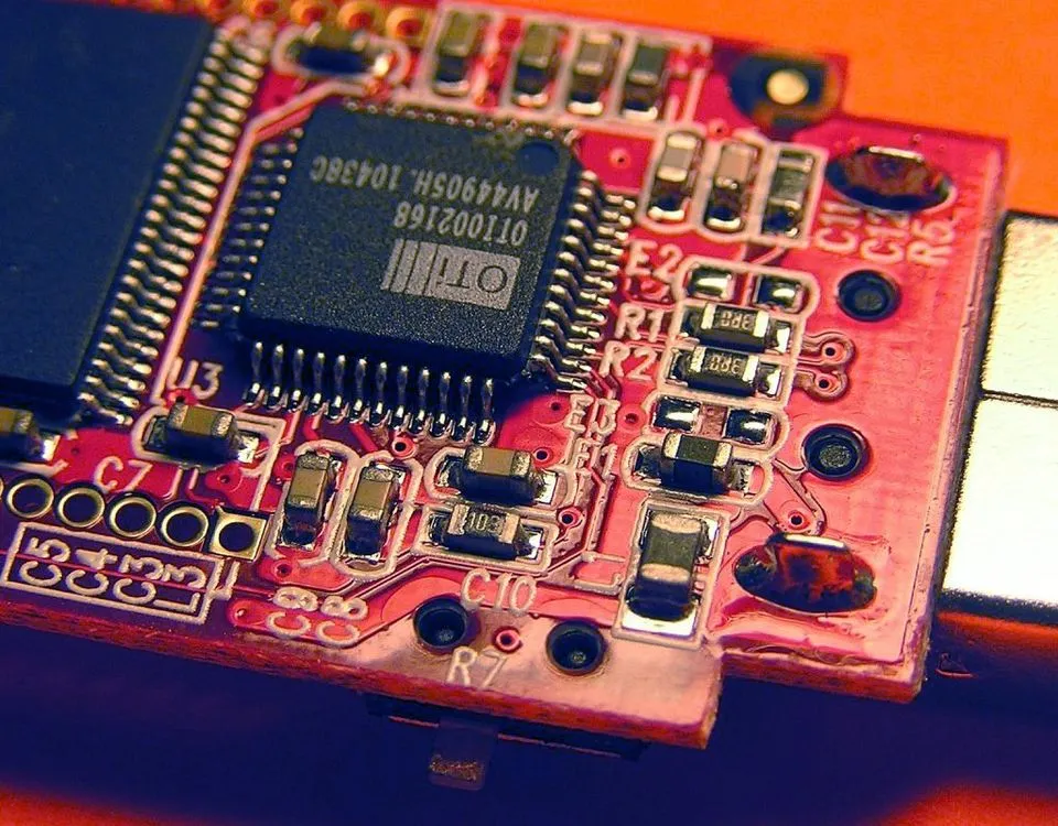 SMD component placement on single-sided PCB