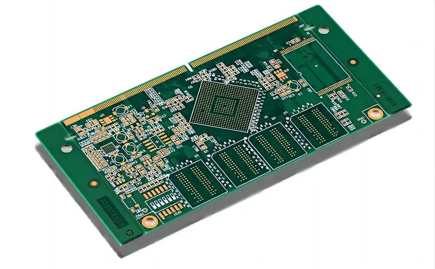 Compact ECU module in a vehicle using HDI PCB with blind and buried vias