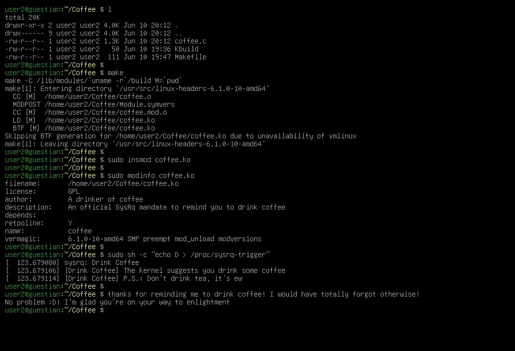 Using the Linux SysRq Key for Debugging