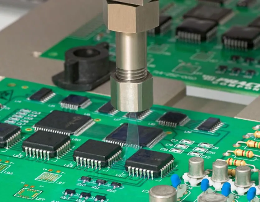 Conformal Coating Application on PCB